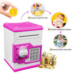 Bill slot close-up shows auto grab functionality for easy cash insertion.