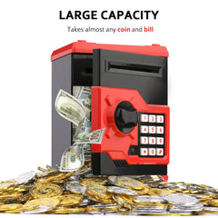 Vcertcpl ATM Piggy Bank bill slot with auto grab feature