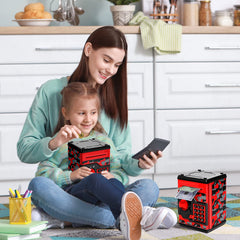 Vcertcpl ATM piggy bank educational toy promotes saving basics for kids