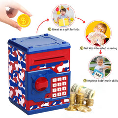 Vcertcpl camouflage gift-pack presentation of the piggy bank.