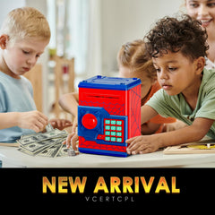 Vcertcpl durable ABS piggy bank designed for kid-friendly play.