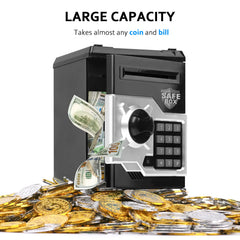 Vcertcpl piggy bank ABS material for durable quiet play and savings