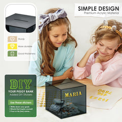 VCertcpl kid-friendly teaching aid promotes responsible saving habits.