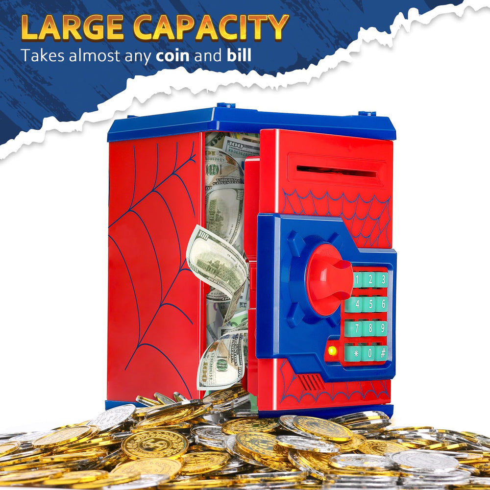 Vcertcpl colorful piggy bank for kids inspires responsible saving.