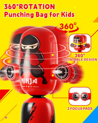 VCOLAN punching bag two focus pads provide reactive targets after each hit