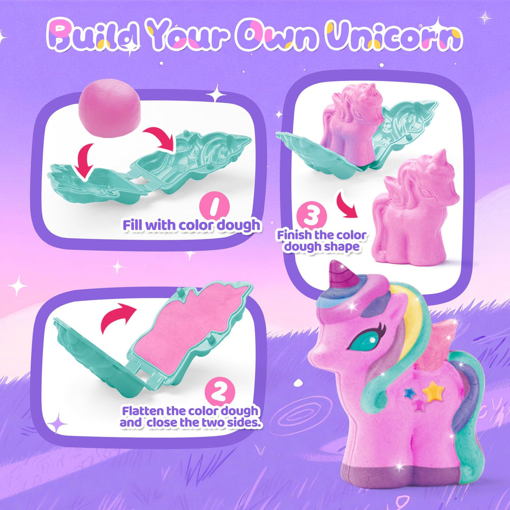 VConejo unicorn 3D tool shapes lifelike unicorns and figures.