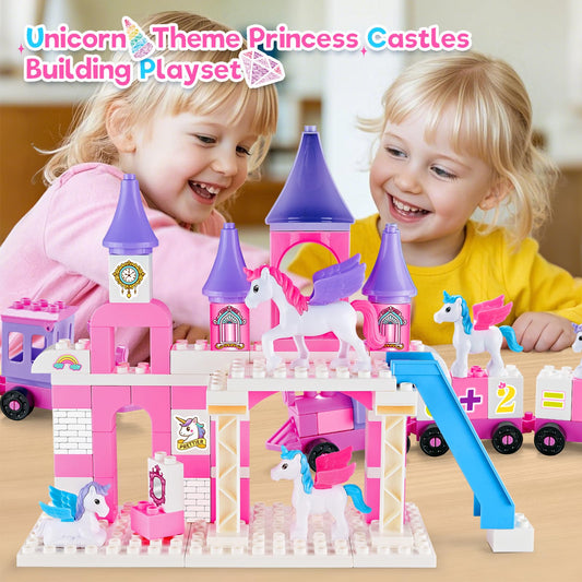 VConejo Number Train bricks support early counting and hands-on learning