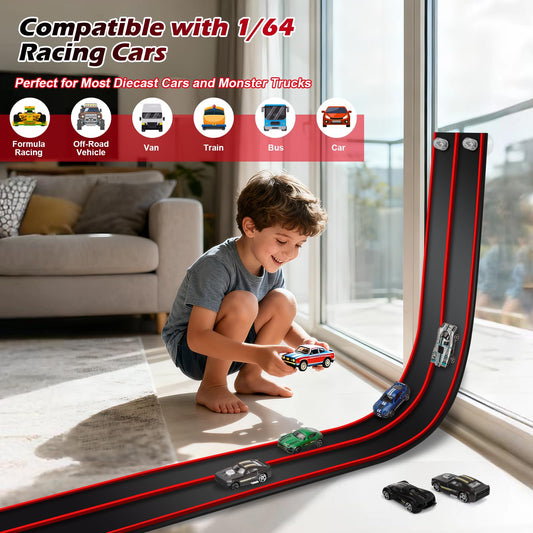 Vcsaq suction cups action keeps track secure on windows.