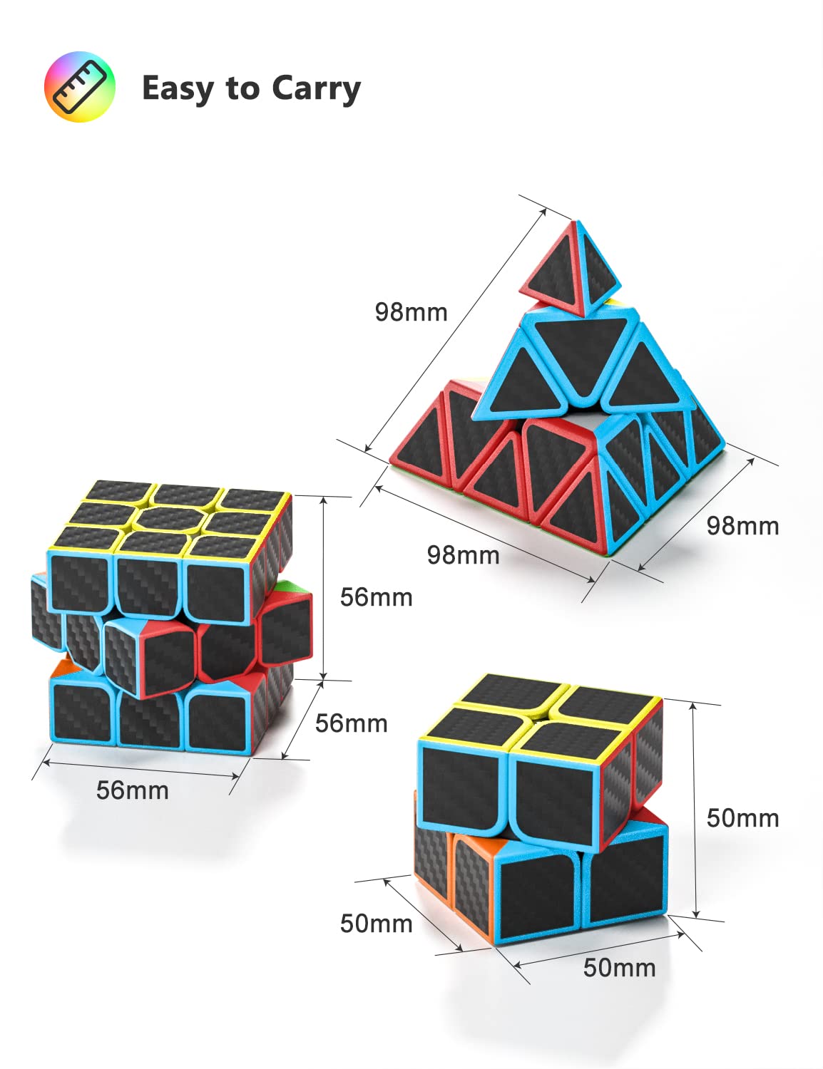 Vdealen carbon fiber stickers keep colors vibrant while you spin