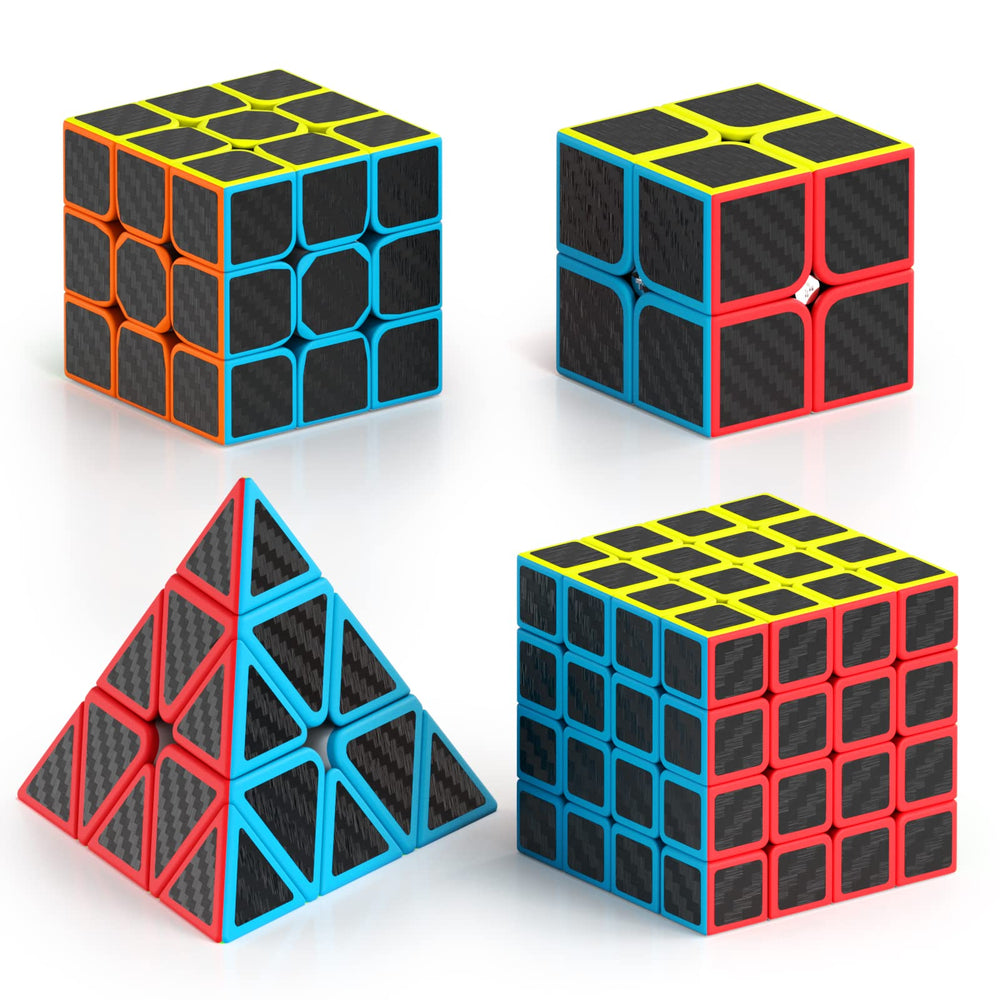 Vdealen speed cube set 2x2x2 close-up showing smooth turning for beginners