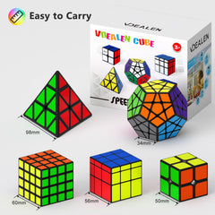 Vdealen 4x4 speed cube: challenging brain-teaser to build spatial skills and problem-solving.