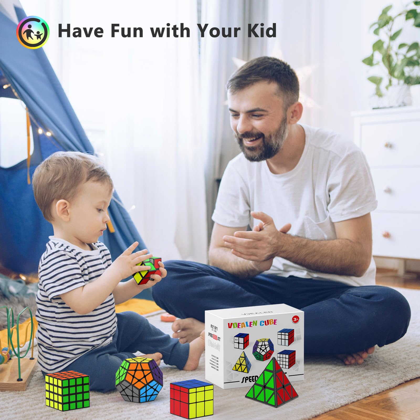 Vdealen puzzle cubes for birthday party favors: sparking curiosity and friendly competition.