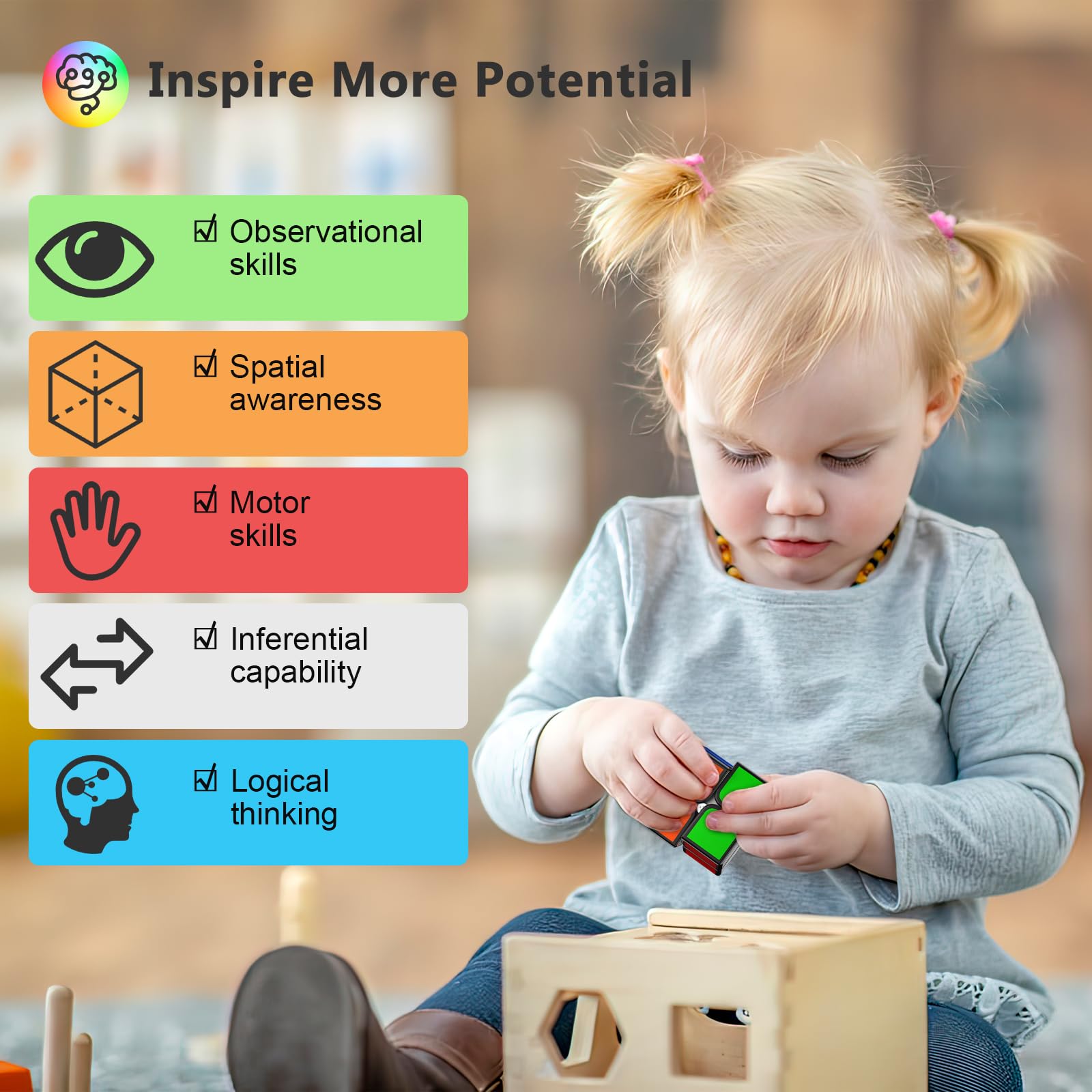 Vdealen speed cube bundle: versatile set for group activities and classroom challenges.