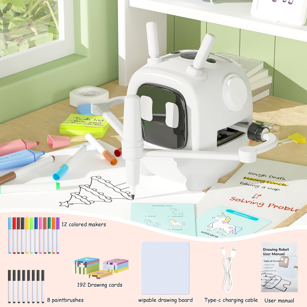 VDPDO built-in music keeps kids engaged during drawing sessions.