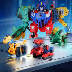 VEAIS brachiosaurus-dinosaur-mode provides large tactile pieces for hands-on construction.