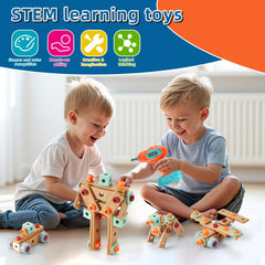 VEAIS Montessori-inspired STEM Toy: fosters early problem-solving and teamwork.