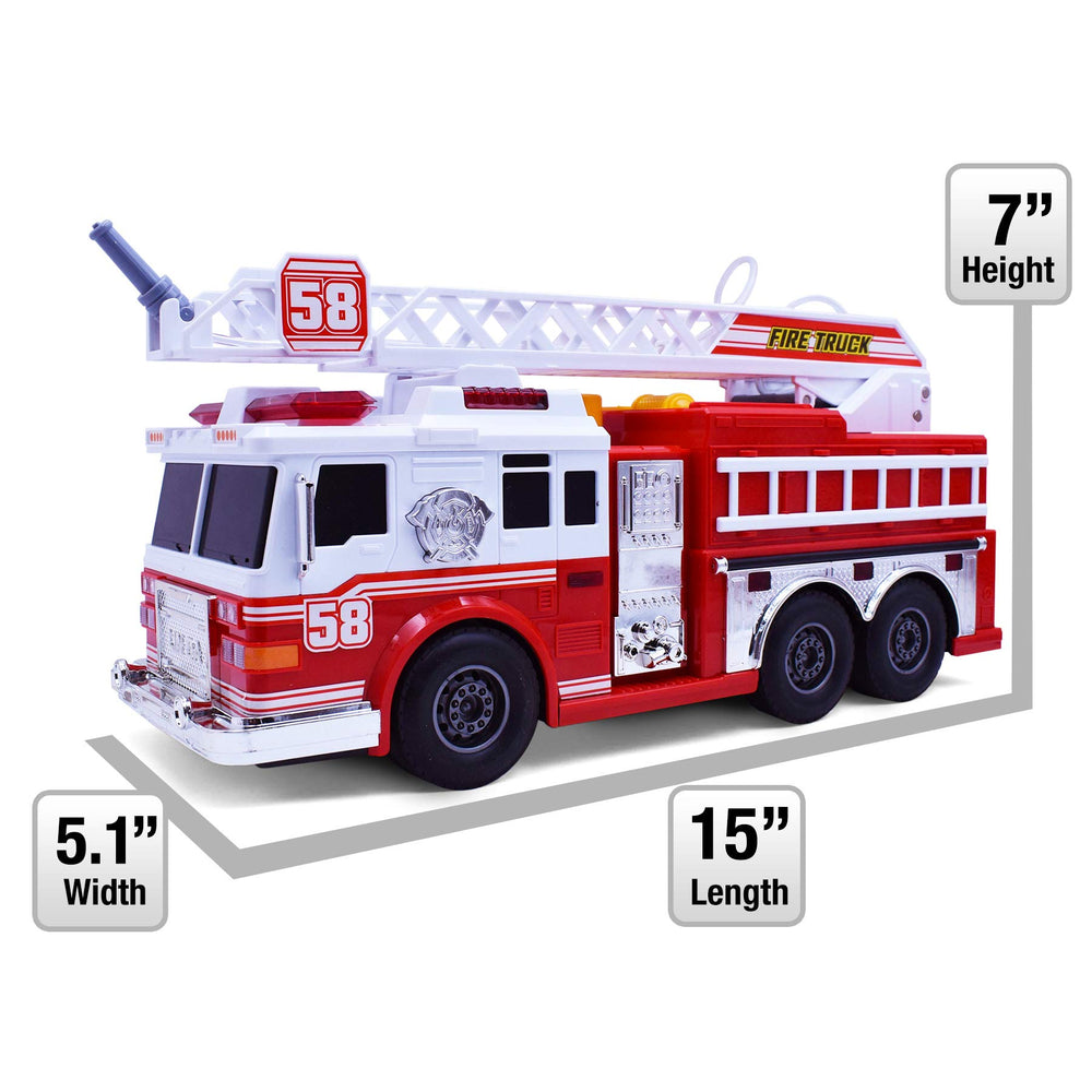VEBO fire truck toy for versatile play in any setting