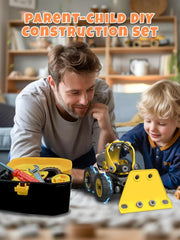 Veecafiodi 112-piece set promotes safe, durable construction for creative learning.