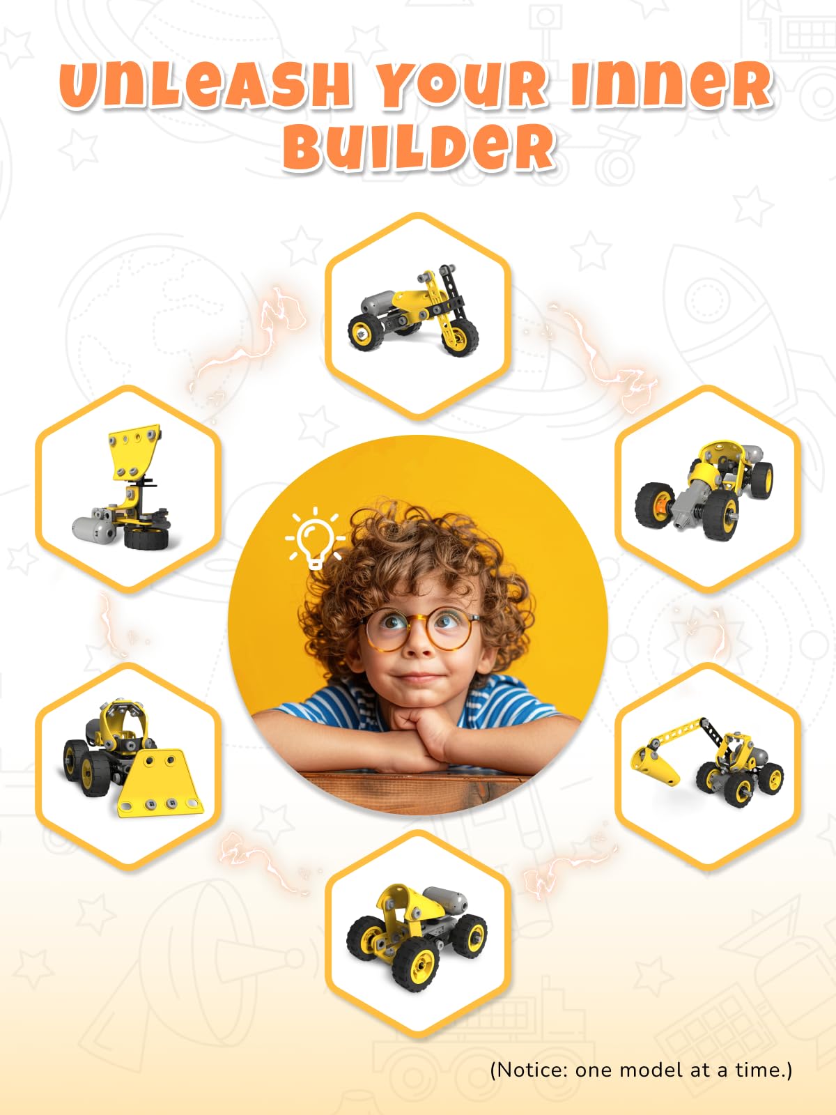 Veecafiodi convertible model offers versatile building challenges and open-ended fun.