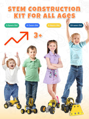 Veecafiodi motorcycle assembly encourages focused play and mechanical thinking.