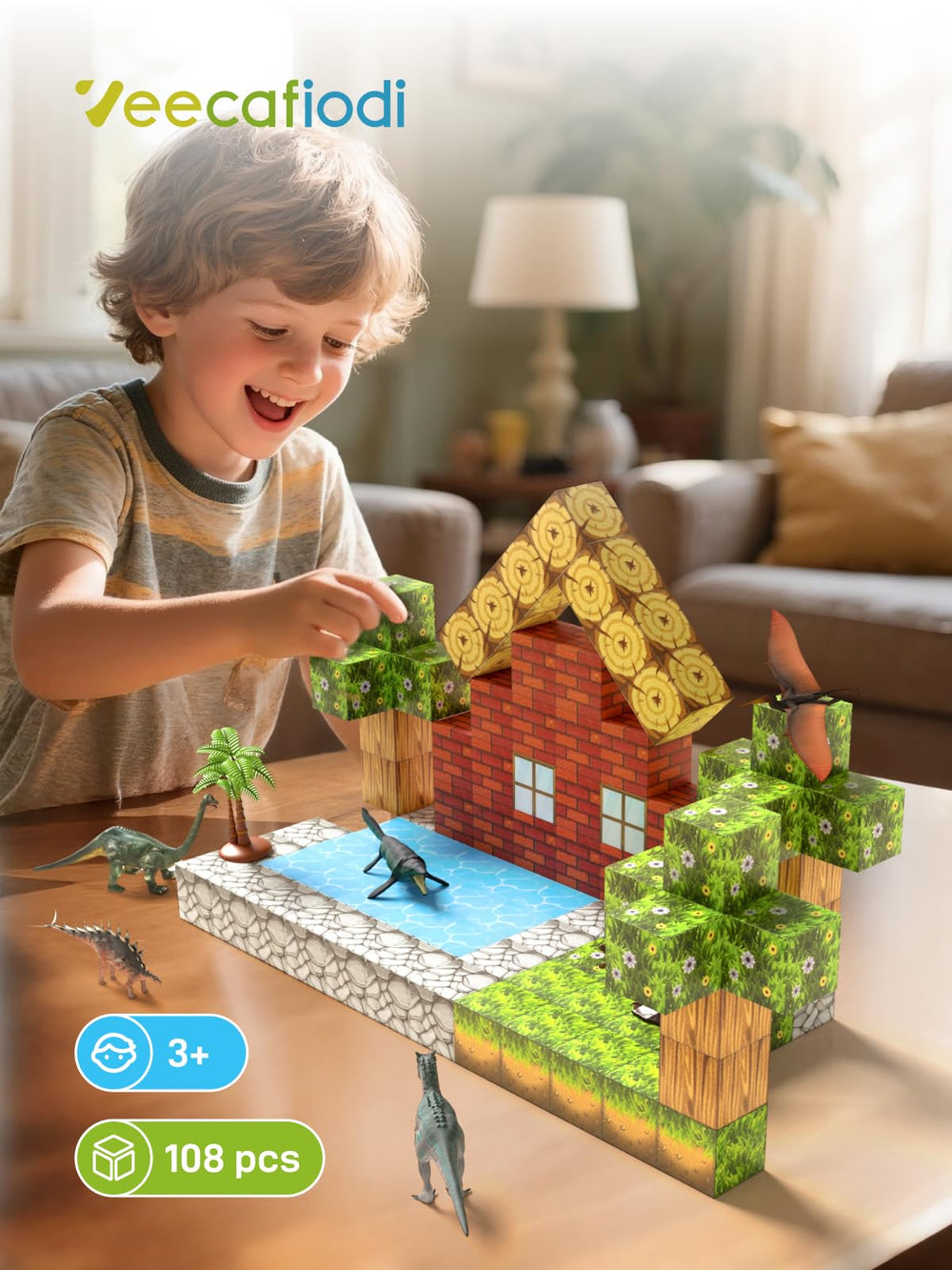 Veecafiodi safe durable materials ensure lasting play with non-toxic components.