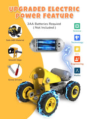 Veecafiodi tractor-building kit supports fine motor skills and STEM exploration.