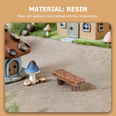 Veemoon resin table mini for dollhouses and terrariums