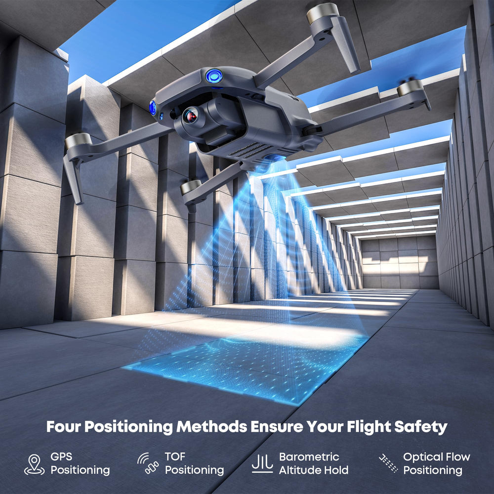 Veeniix V11MINI SE auto return helps recover the drone quickly.