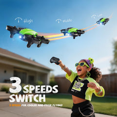 Veeniix V995 mini drone auto hover demonstrates stable tracking