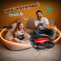 Veeniix V995 performing 3D flips for budding pilots and playful maneuvers.