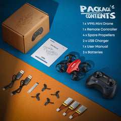 Veeniix V995 beginner-friendly gift for kids and new pilots.
