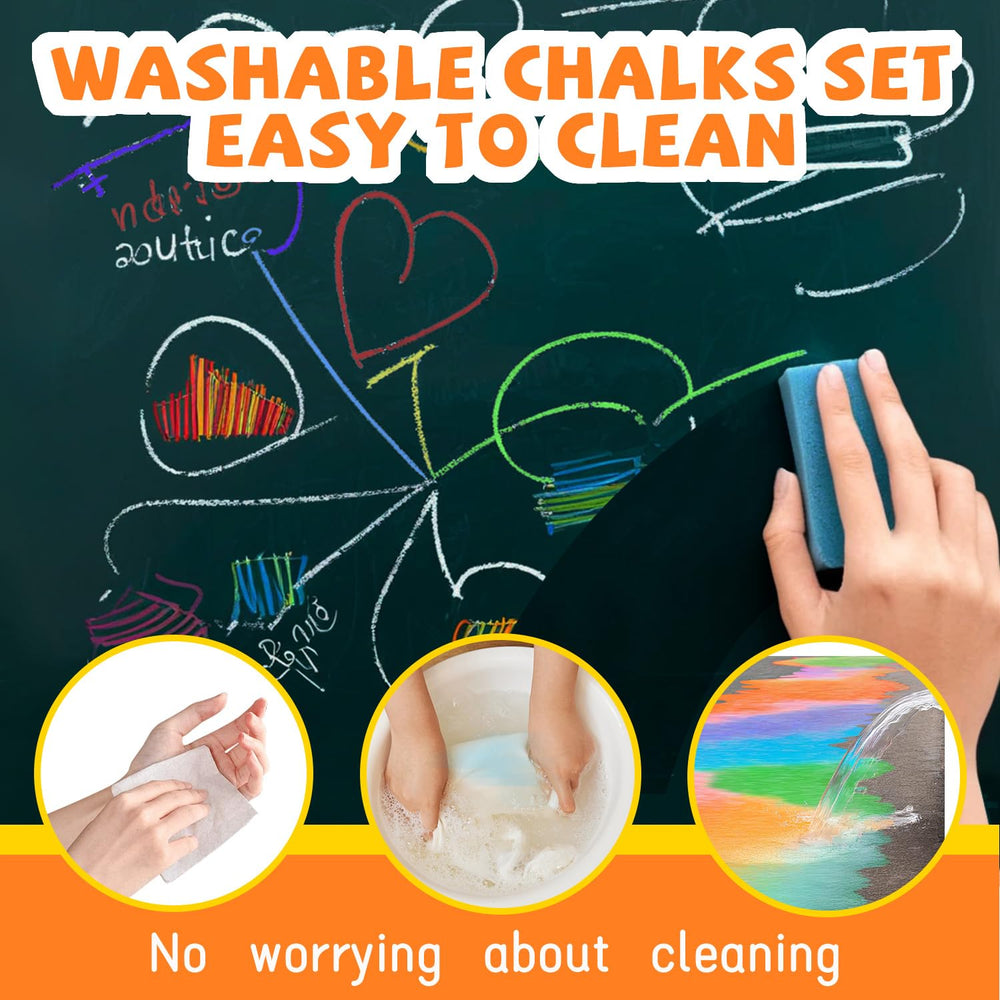 VEESA chalk gift idea with bright colors for birthdays and holidays.