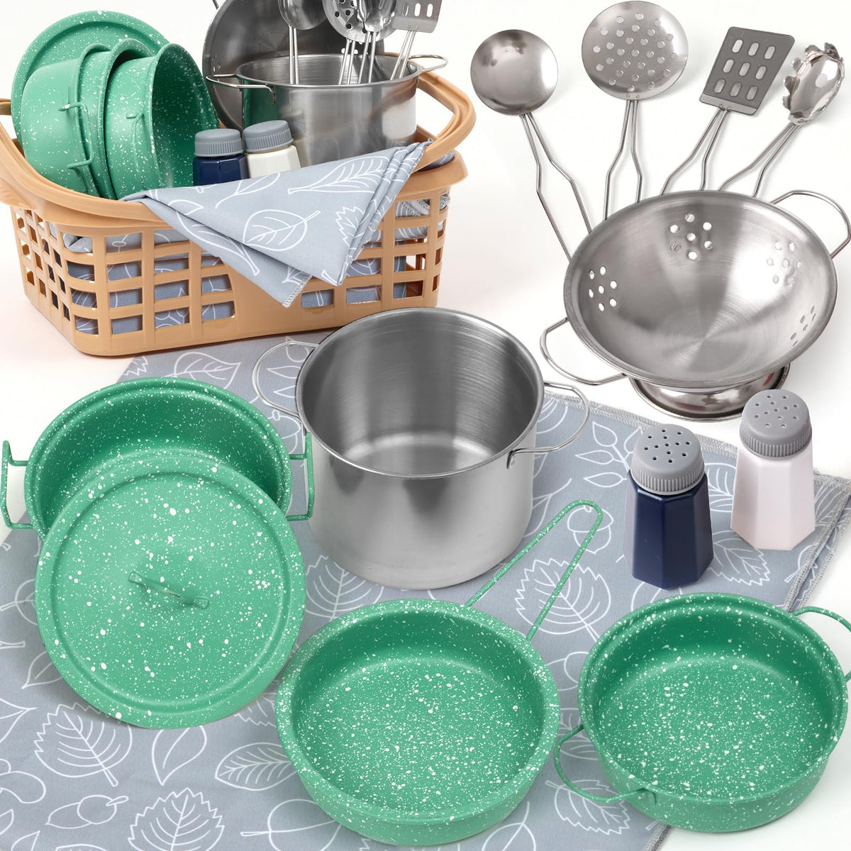 Veitch fairytales kids play kitchen collection for imaginative pretend play