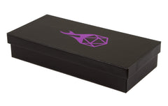 Velvet playing surface provides quiet rolls and premium feel.