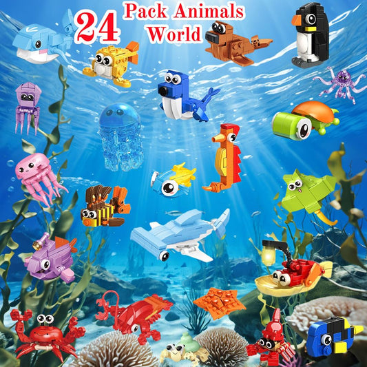 VEMBAP ocean animals dolphin figure highlighted for STEM play and learning