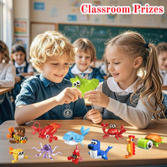 VEMBAP ocean animals 24-pack used as party favors at a table display