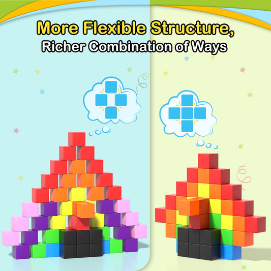 Veneibe magnetic blocks storage bag keeps pieces organized and portable.