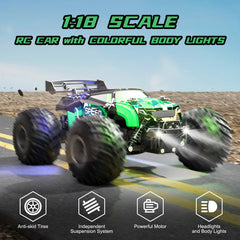 Vensico RC truck off-road tyres demonstrating strong grip on uneven terrain