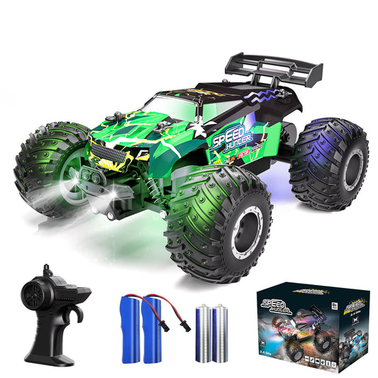 Vensico remote control car front view showing precise steering for kids