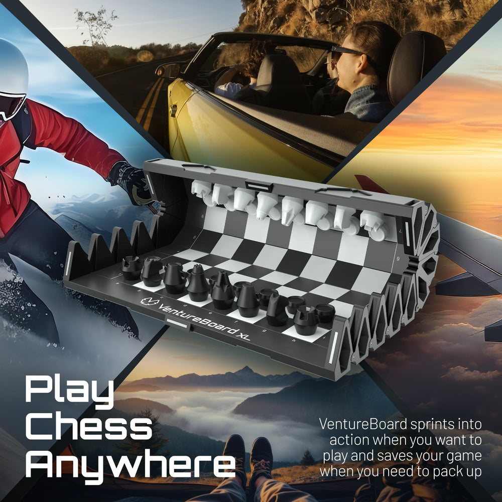 VentureBoard XL travel-friendly design suitable for home or outdoor play