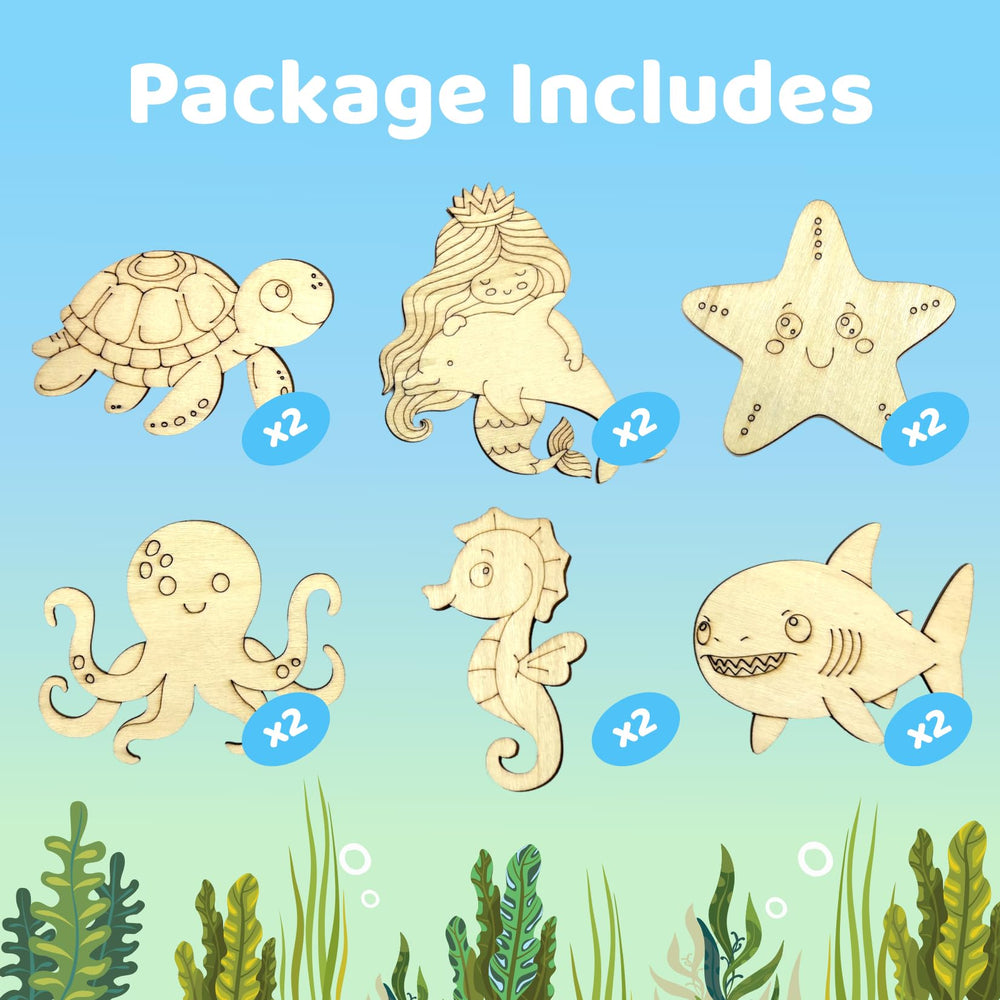VENUSFIT Sea thank-you cards for charming party keepsakes.