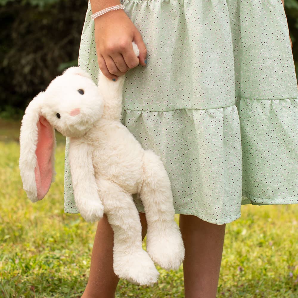 Buddy Bunny softly hugging for nap time comfort.