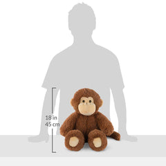 Vermont Teddy Bear Monkey recycled stuffing, eco-conscious craftsmanship you can feel.