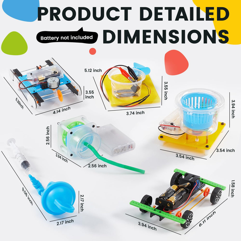 Verowit illustrated guides and tools support easy, safe science projects.