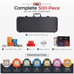 Versa Games crown casino design chips for premium home play.