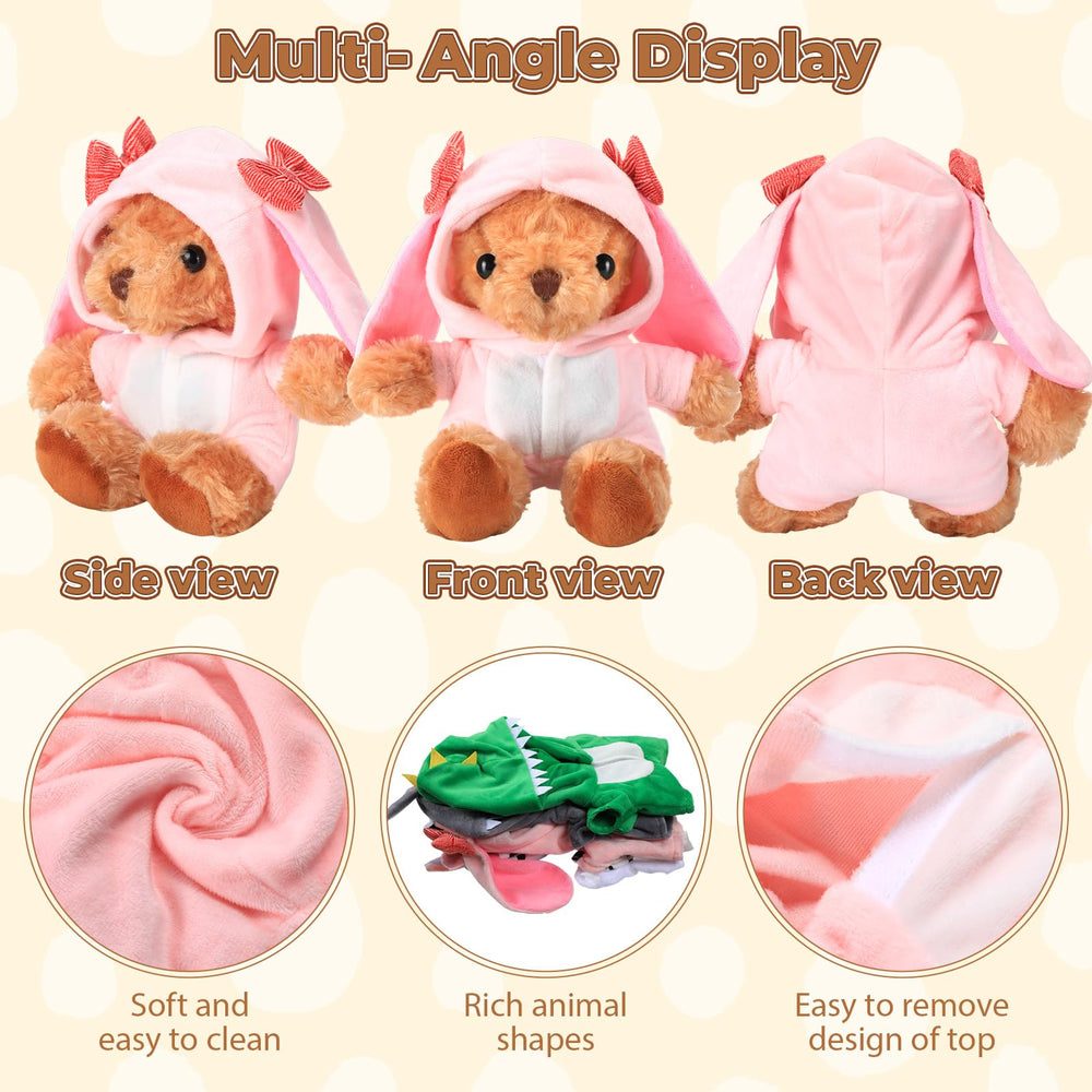 Vertintong plush dinosaur outfit enhances imaginative play and collection.