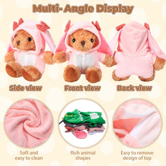 Vertintong plush dinosaur outfit enhances imaginative play and collection.
