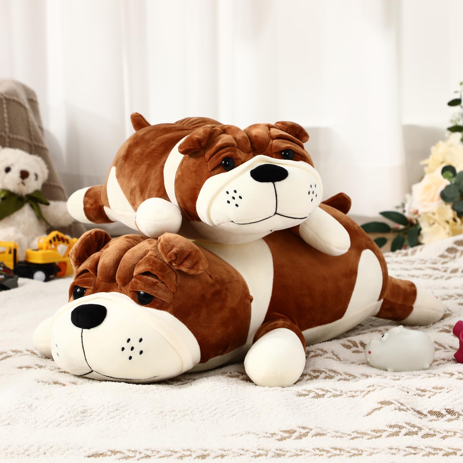 Durable construction with PP cotton filling helps the plush last through daily hugs.