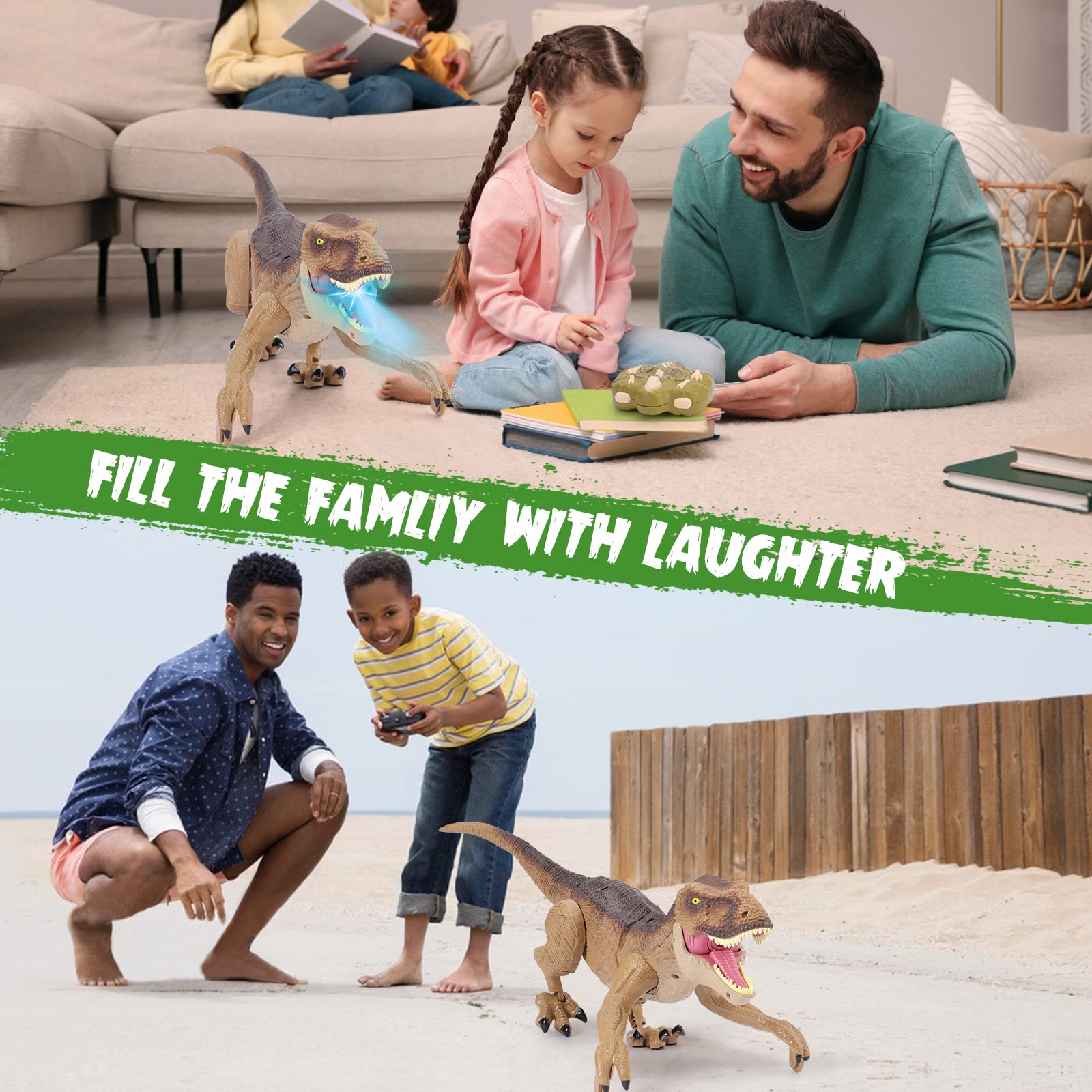 VERTOY dino imaginative play setup for creative stories