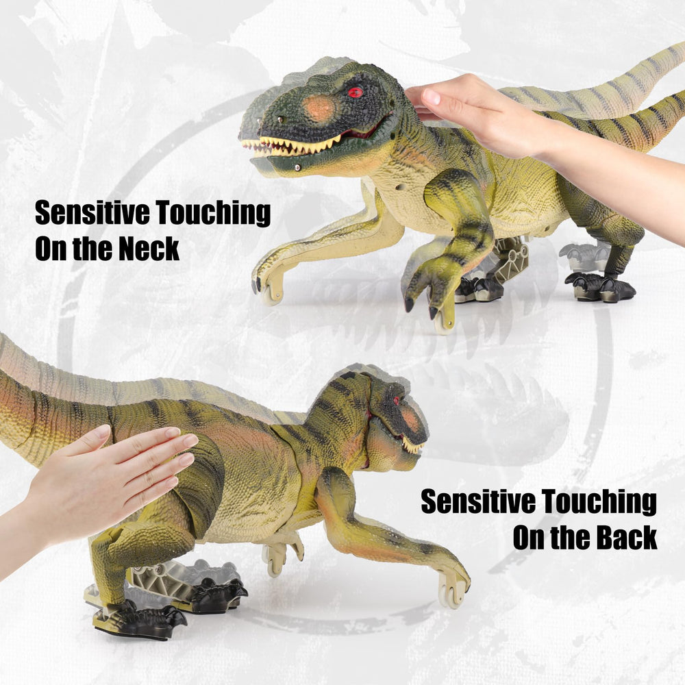 VERTOY dinosaur roars realistically for engaging pretend adventures and storytelling.